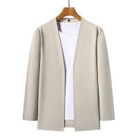 Nueva Cardigan De Larga Manga Para Hombres Color Sólido Casual Cómoda Y Moda Para Primavera Y Otoño Material Poliéster - details 9
