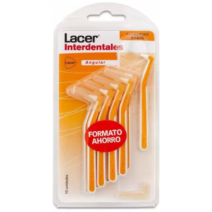 Lacer Cepillo Interdental Angular Extrafino Suave, 10 Uds - 1