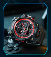 Reloj Deportivo De Estilo Militar G-Serie SANDA Para Hombres Resistente Al Choque Y Al Agua Con Pantalla Analógica Y Digital Relogios Electrónicos Para Hombre - details 1