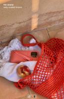 Funda De Silicona Para iPhone Con Diseño De Tostada Gris Y Ribbons Espresso Y Fresa Cubierta Lipstick Compatible Con Modelos 11 12 13 14 15 16 pro Max plus - details 16