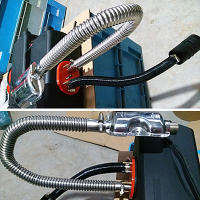 Tubo De Escape De Acero Inoxidable 120/200CM Con 2 Abrazaderas Para Calentador De Coche Diesel Y Gasolina Ventilación Del Motor - details 3
