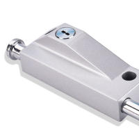 Cerradura De Piso Para Puerta De Vidrio Acero Inoxidable Cerradura De Suelo Para Baño Y Toilettes Cerradura De Tierra Herramienta De Cerrajería - details 5