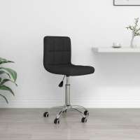 vidaXL Silla de oficina giratoria de tela en color Gris claro/Crema/Negro | cómodas modernas ergonómicas para comedor cocina salón hogar - details 2
