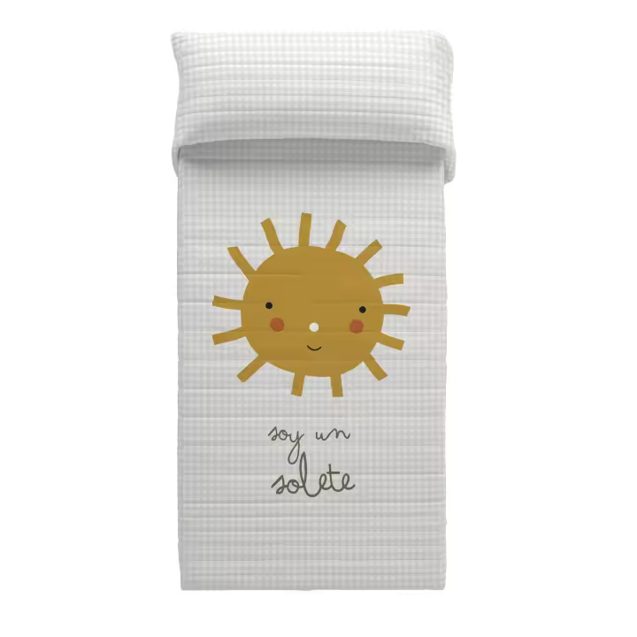 COLCHA BOUTI REVERSIBLE SOLETE HACIENDO EL INDIO - 1
