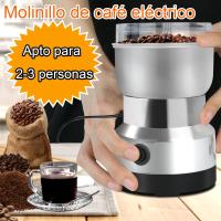 Molinillo de Café Eléctrico Molinillo de 200W Molinillo Eléctrico de Café 300ml Molinillos de Especias para Molinillo Semillas Especias Secos(Plata) - details 8