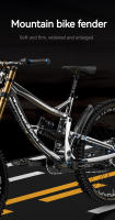 Fijación De Parachoques De Bicicleta Shell Duro 1/2PCS Guardabarros Delantero Y Trasero Para Neumáticos Y Ruedas MTB Accesorios De Ciclismo - details 0