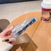 Funda Magnética Para iPhone Con Carga Inalámbrica Compatible Con Magsafe Transparente Antigolpes Resistentes a Los Choques Para iPhone 11 pro Max Hasta iPhone 15 Air - details 6