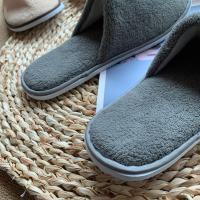 Par De Chancletas Desechables Para Invitados Cerradas Tobilleras Hoteles Viajes Uso Doméstico Para Hombres Y Mujeres Tamaño Regular Material Sintético Y Algodón - details 6