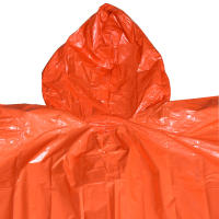 Poncho De Emergencia Impermeable Con Película De Aluminio Cobertor De Aislamiento Térmico Desechable Para Camping Y Sobrevivencia - details 7