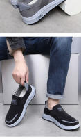 Zapatos Casuales Versátiles Para Hombres Cómodos Y Leales Para Trabajo Y Ocio Antideslizantes Deportivos Al Aire Libre Talla Verdadera - details 3