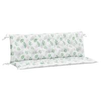 vidaXL Cojines banco jardín 2 uds tela 150x50x7 cm Color Antracita,  Crema,  Negro y mas Cojín Decorativo de Asiento Cojines de muebles de salon - details 0