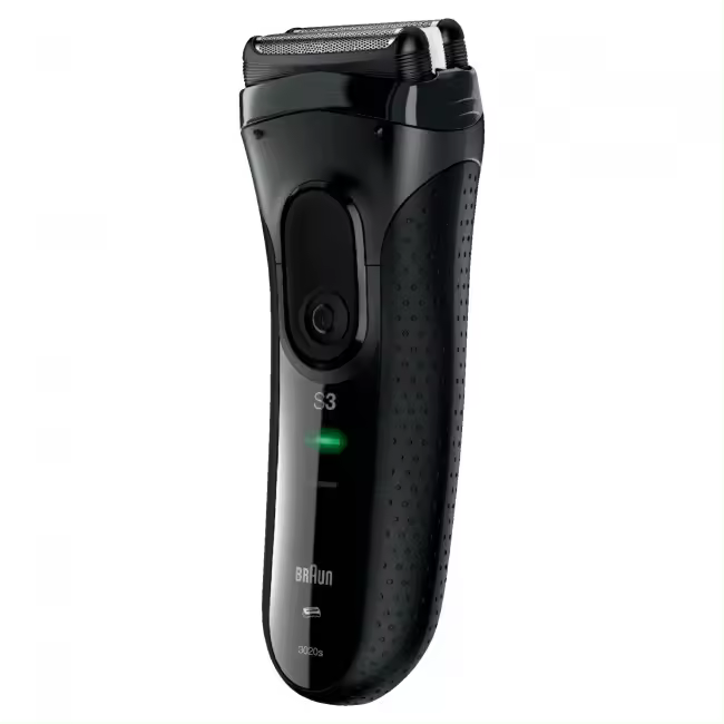 Braun Series 3 3020 Máquina de afeitar de láminas Recortadora Negro - 1