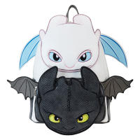 LOUNGEFLY MOCHILA Furia Nocturna Diurna Desdentao Como Entrenar a tu dragón mujer Desdentao Toothless  How to train to your dragon Backpack - details 1