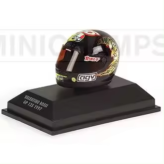 MINICHAMPS 1/8 AGV CASCO VALENTINO ROSSI W.C. 1997 - 397970046 - 1
