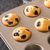 Molde Para Muffins Y Donuts Antiadherente Diseños Variados Hornillo De Repostería Herramienta Para Hornear Pasteles - details 2