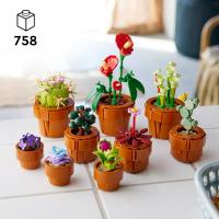 Lego Icons Plantas Diminutas LEGO Botanical  con 9 Flores Artificiales para Construir en Maceta Lego 10329 - details 4