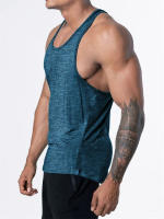 Top De Gimnasio Para Hombres Verano Quick-Dry Elastic Loose Sports Camiseta De Entrenamiento De Gimnasio Running Y Baloncesto - details 14
