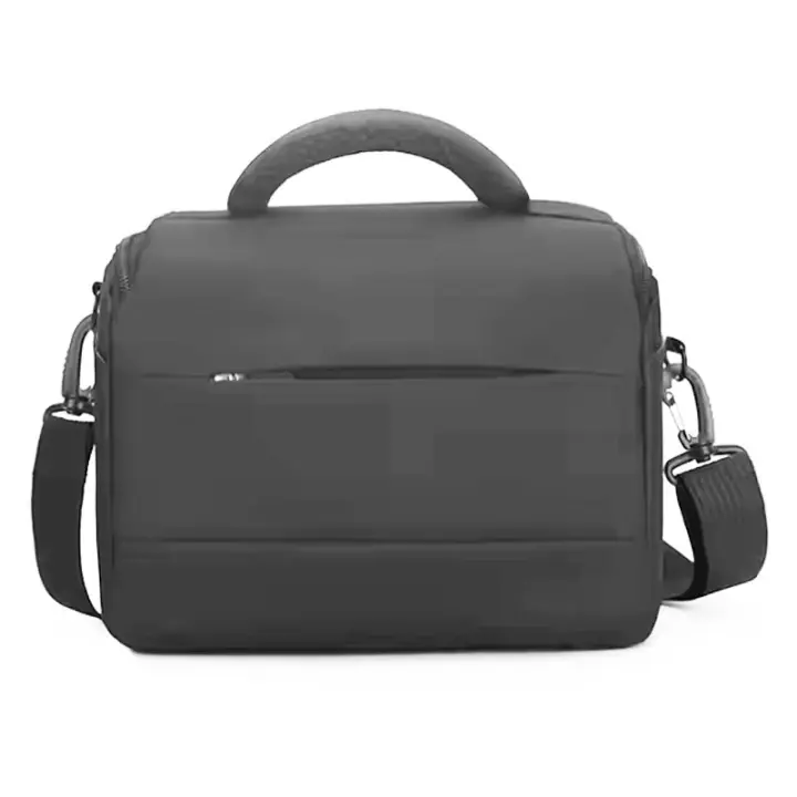 Bolso De Hombro Para Cámara DSLR De Nylon Impermeable Y Resistente a Rasguños Con Correa Ajustable Para Sony Nikon Canon Panasonic - 1