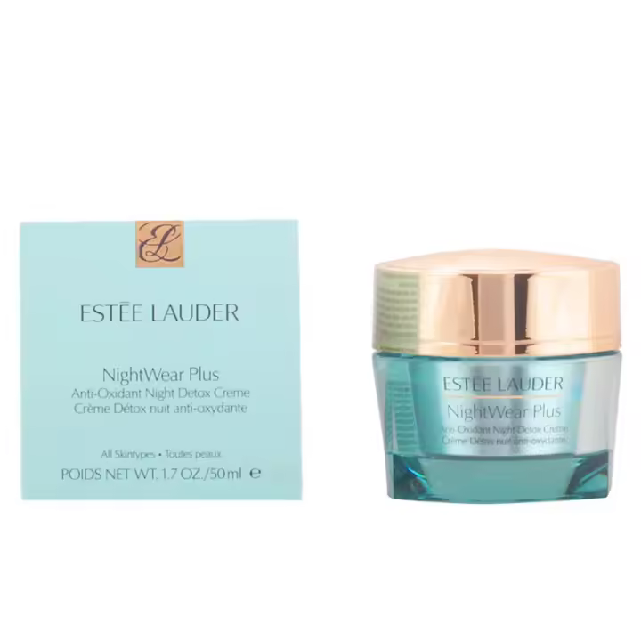 Crema Antioxidante Estée Lauder Nightwear Plus Detox Nocturno 50 Ml - Hidratante Facial - 1