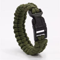 Brazalete De Sobrevivencia Para Camping Y Emergencias Al Aire Libre Con Cuerda Paracord De 7 Núcleos De 23cm Herramientas De Escape Y Paraguas - details 12
