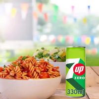 Seven Up Zero 24 Latas x 330 ml, Refresco de Lima con Gas y Sin Azúcar, Bebida Carbonatada, Sabor Burbujeante, Puro y Refrescante, sin Cafeína, Auténtico Sabor y Versatilidad - details 2