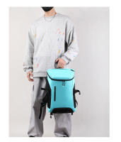 Mochila Deportiva Para Hombres Y Mujeres Bolsa De Viaje Grande Con Bolsillo Para Zapatillas Adecuada Para Gimnasio Yoga Badminton Natación Entrenamiento Al Aire Libre Escuela Color Variado Nylon Impermeable - details 6