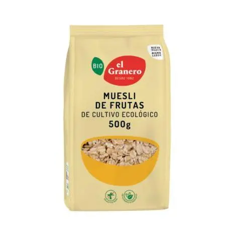Muesli Frutas Bio 500g El Granero Integral - 1