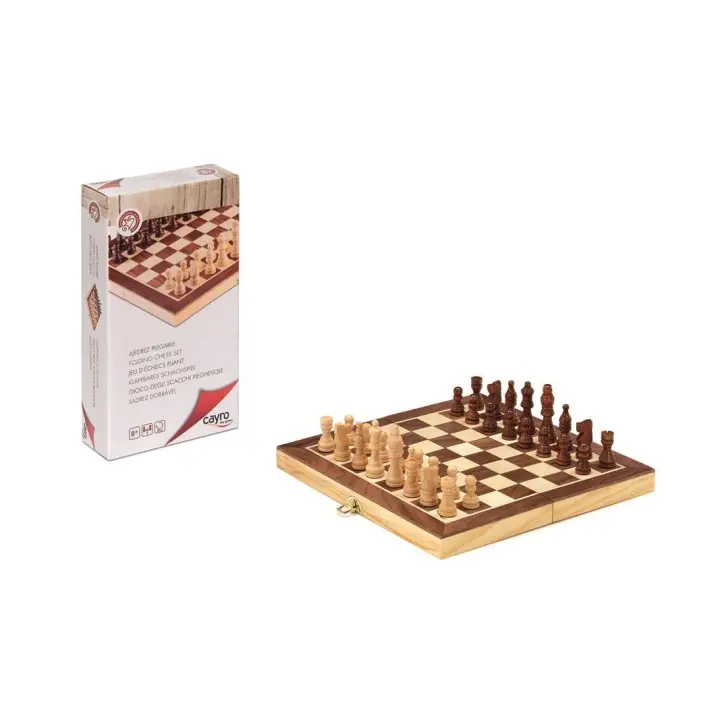 Ajedrez Plegable Madera - 1