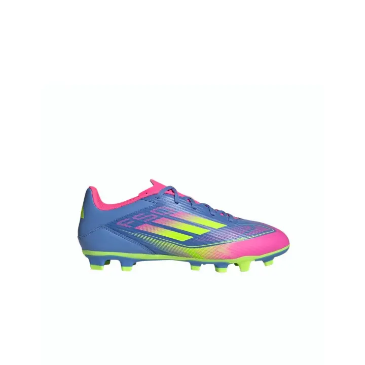 Bota Adidas M F50 Club FG/MG Azul/Flúor - 1