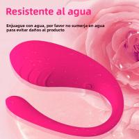 Vibrador Wearable Para Mujer Con Control Remoto APP 9 Modos De Vibración Estimulador De Punto G En Panty Dildo De Silicona - details 4