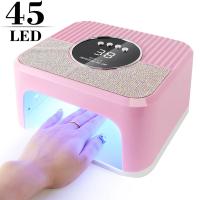 Secador De Uñas Profesional sunL5 260W Con Sensor De Movimiento Para Curar Todos Los Polvos De Uñas LED 45eds Para Manicura Y Pedicura - details 4