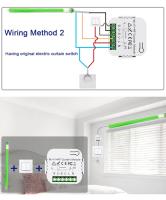 Interruptor Inteligente De Cortina WiFi Tuya Para Rollos Cortinas Y Ventanas Control Remoto 433 Compatibilidad Con Google Home Alexa - details 13