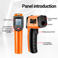Termómetro Infrarrojo No Contacto TH201 -50℃~400℃ /-58℉~752℉ Digital Manómetro Industrial Con Láser Handheld Para Pruebas De Temperatura - details 4