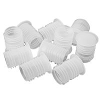 10Pcs Tapón De Botella De Plástico Rojo Para Vino Tapón Transparente Con Agujero Para Sal Resistente Al Polvo Fácil De Retirar - details 11