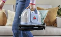 BISSELL SpotClean Mini 4103N – Aspirador Quitamanchas Portátil Ideal para alfombras, tapicería, escaleras y coche 3,4 kg, sistema Triple Action (spray, frota, aspira), 2 tanques, HydroRinse - details 1