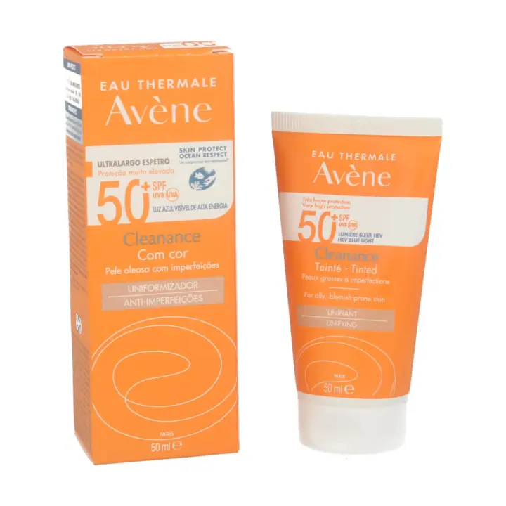 Avene Solar Spf50+ Cleanance Color 50 ml - 1