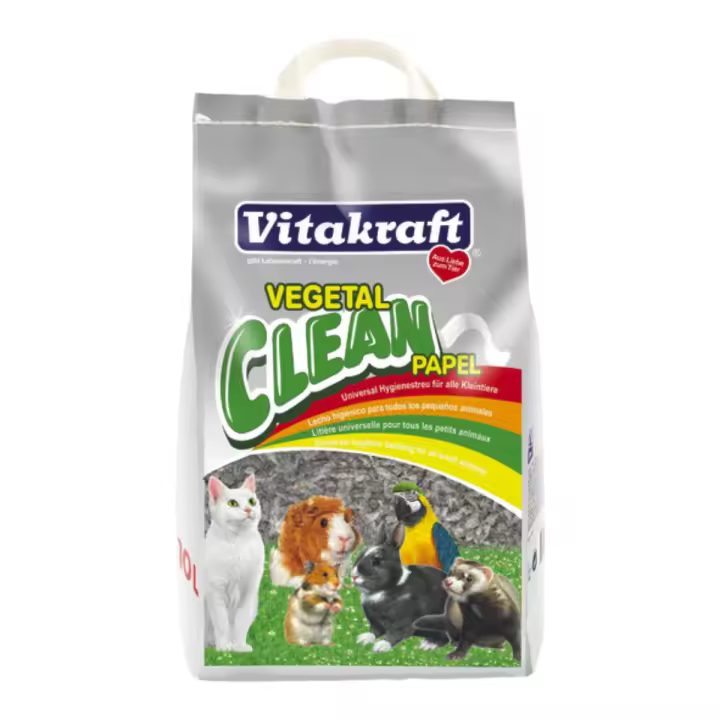 Vitakraft Vegetal Clean Papel Lecho papel reciclado 25 L - 1