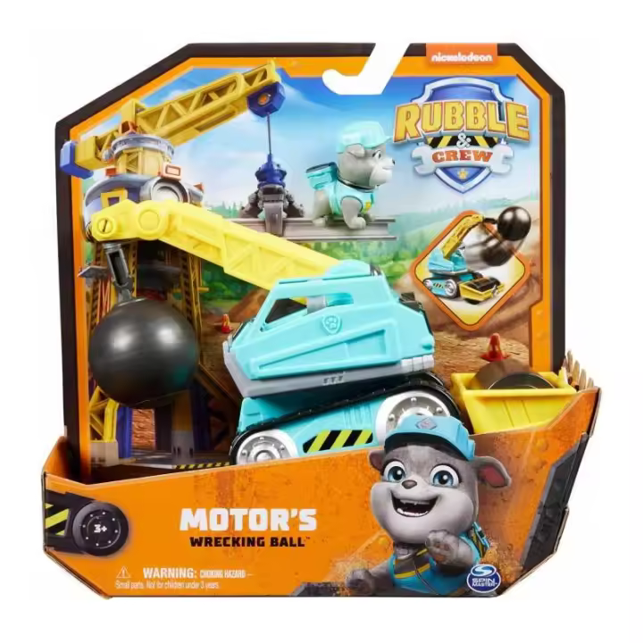 RUBBLE CREW VEHÍCULO CLÁSICO DEMOLICIÓN DE SPIN MASTER - 1
