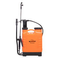 COFAN - Pulverizador Espalda Manual | Capacidad: 12 litros | Color: Naranja/Negro - details 0