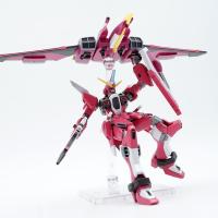 Modelo De Mecha INFINITE JUSTICE ZGMF-X19A HG 1/144 Figura De Acción Coleccionable Decoración De Escritorio Juguete Para Niños Regalo - details 3