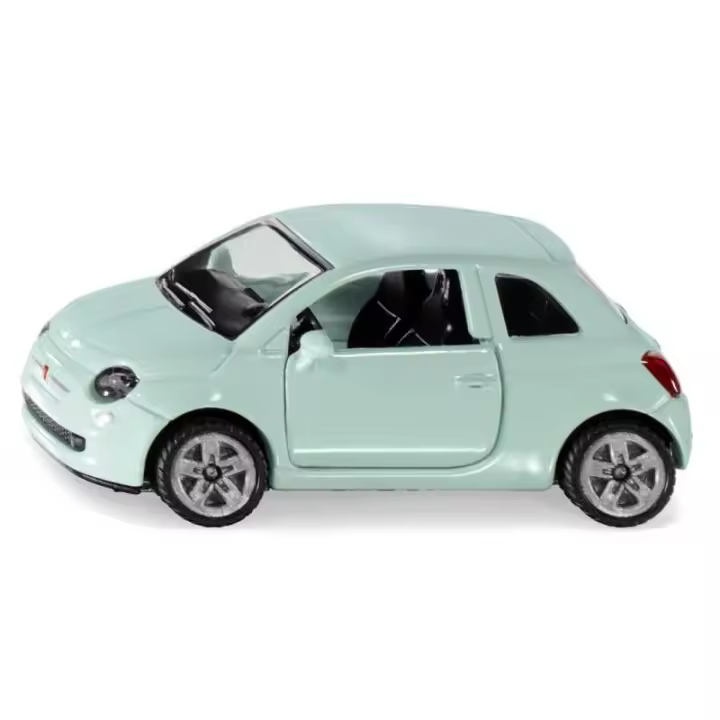 Siku - Fiat 500 - Coche Retro Compacto Rojo - Estilo de Vida Automovilístico - 1