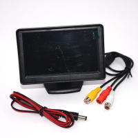 Pantalla De Monitor Para Coche Con Cámara De Retrovisora HD Digital TFT LCD 4.3 Pulgadas Para Parking Color PAL NTSC In-Dash - details 4