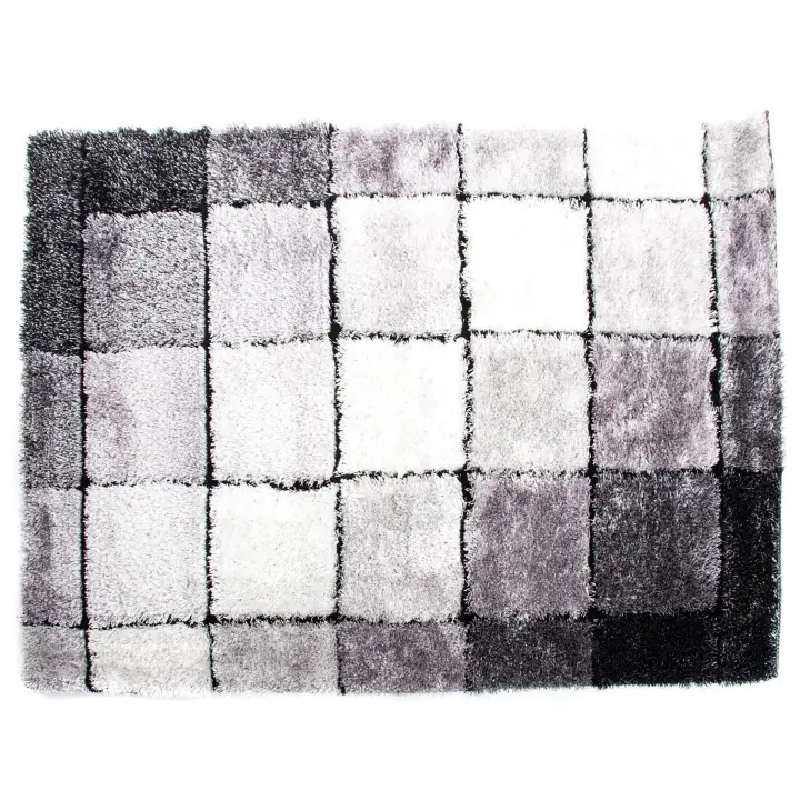 ALFOMBRA POLIESTER 160X230X2 1700 GSM CUADRADOS TX204761 - 1