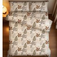 Floral Print 3-Piece Duvet Cover Set - 135cm, Nordic Style Bedding for Single Bed, Elegant and Comfortable Design - details 1