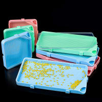 Kit De Accesorios Para Pintura Diamante 3pcs Con Bandeja De Gran Capacidad Y Tapas Claras Herramienta De Arte De Uñas Y Bricolaje Para Bordado Cruzado - details 13