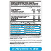 Life Pro Casein Pro 900g – Proteína de Liberación Lenta para Recuperación Nocturna y Anticatabolismo - details 6