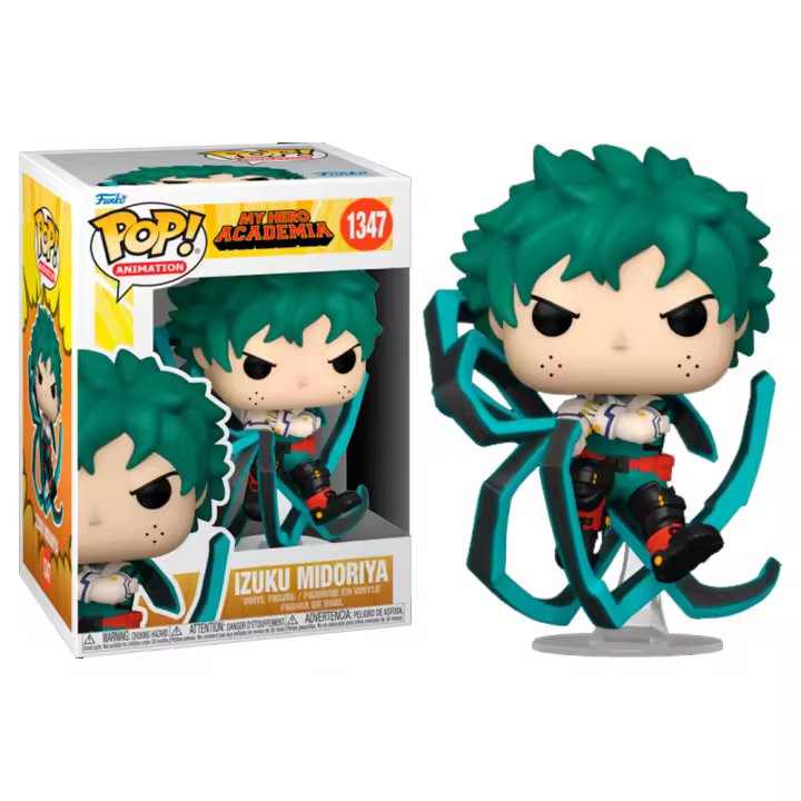 Funko Deku Whip látigo latigo Izuku Midoriya My Hero Academia     Pop Vinyl  1347 Boku no hero - 1