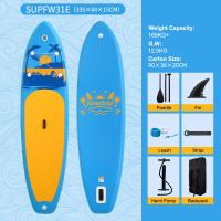 FunWater Tabla de Surf Hinchable de pie para Surf Ultrarresistente, Ligera y Estable, Tabla de Surf Sup, Accesorio de Remo Ajustable, Bomba, Mochila de Viaje, Correa de Seguridad, Remo Inflable para jóvenes y Adultos - details 3