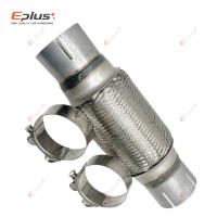 Conector De Tubo De Escape Para Coche Universal EPLUS Telescopio Flexible Enredado De Acero Inoxidable Conector De Muffler - details 4