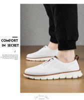 Zapatos Casuales Para Hombre Ligeros Y Transpirables Malla Respirable Comodidad Para Conducir Zapatos De Moda Slip-On Al Aire Libre Talla Verdadera Relleno De Algodón Suela De Goma - details 15